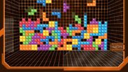 Large tetris pile background