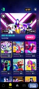 Ddudu jdnow menu phone 2024.png (1.91 MB) Ddu-Du Ddu-Du on the Just Dance Now menu (2024 update, phone)