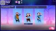 Just Dance Now coach selection screen (2024 update, computer)
