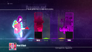 Just Dance 2016 coach selection screen