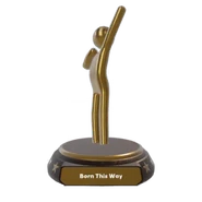 Trophy unlocked from getting 5 stars on the routine on Just Dance VR