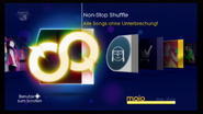 Non-Stop Shuffle on the Just Dance 4 menu