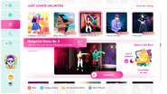 Hungarian Dance No. 5 on the Just Dance 2020 menu