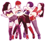 The album coach seen in The Art of Just Dance (10th Anniversary Edition)