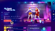 Just Dance 2025 Edition info menu