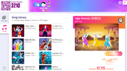 Ugly Beauty (怪美的) on the Just Dance Now menu (2020 update, computer)