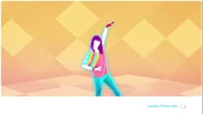 Just Dance 2020 loading screen