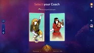 Just Dance 2024 Edition coach selection screen