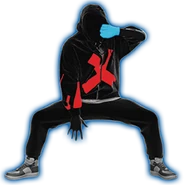 The album coach seen in The Art of Just Dance (10th Anniversary Edition)