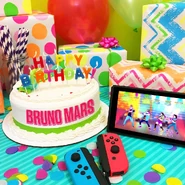 Post celebrating Bruno Mars’ birthday