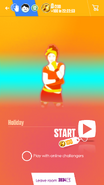 Just Dance Now coach selection screen (2017 update, phone)