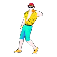 Tel Aviv (P2) on the 舞力全开 boot screen