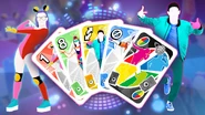 P2 on the Just Dance 2017 Uno DLC Pack (Xbox Store cover) (along with Daddy (P1/P3-C1))