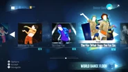 The Fox (What Does The Fox Say?) (Campfire Dance) on the Just Dance 2015 menu