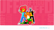 Just Dance 2020 loading screen (Classic)