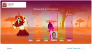 Just Dance 2019 coach selection screen