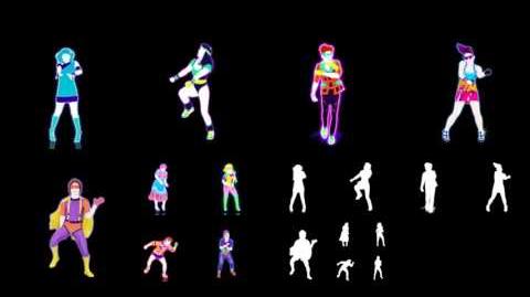 Just Dance 4 Extract Never Gonna Give You Up (Puppet Master)