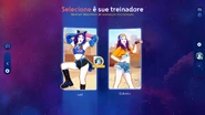 Just Dance 2024 Edition coach selection screen