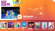 What Lovers Do on the Just Dance Now menu (2017 update, computer)
