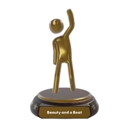 Trophy unlocked from getting 5 stars on the routine on Just Dance VR