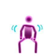 Non-Gold Move pictogram