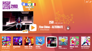 Extreme Version on the Just Dance Now menu