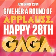 Instagram post celebrating Lady Gaga’s birthday