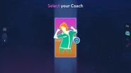 Tela de seleção de dançarino no Just Dance 2023 Edition