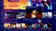 Circus (Extreme Version) on the Just Dance 2024 Edition menu