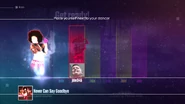 Just Dance 2016 coach selection screen
