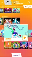 New Rules on the Just Dance Now menu (2017 update, phone)