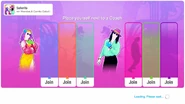 Just Dance 2021 coach selection screen