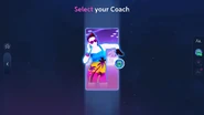 Just Dance 2023 Edition coach selection screen