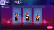Just Dance Now coach selection screen (2024 update, computer)