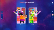 Titimepreguntoalt jd2024 coachmenu.png (1.83 MB) Just Dance 2024 Edition coach selection screen