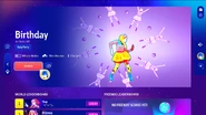 Just Dance 2025 Edition info screen