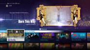 Showtime on the Just Dance 2016 menu