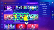 Built For This on the Just Dance 2025 Edition menu