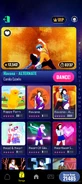 Havana (Tango Version) on the Just Dance Now menu (2024 update, phone)