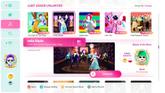 India Waale on the Just Dance 2020 menu