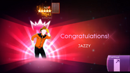 Just Dance 4 scoring screen