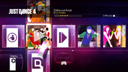 Jailhouse Rock on the Just Dance 4 menu (Xbox 360)