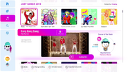 VIPMADE en el menú de Just Dance 2019