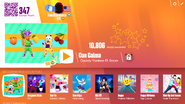 Con Calma on the Just Dance Now menu (outdated, computer)