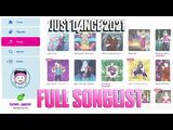 Just Dance 2021 - FULL SONG LIST, Menu and Kids Mode