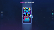 Just Dance 2023 Edition coach selection screen