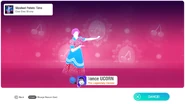 Just Dance 2019 coach selection screen (controller)
