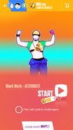 Just Dance Now coach selection screen (Extreme Version, phone)