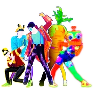 Swaggy Carrot’s appearance on the Just Dance gamemode album coach on Just Dance 2017