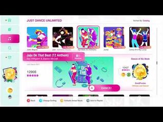 Just Dance 2020 (Unlimited) Juju On That Beat (TZ Anthem) 5*’s Gameplay